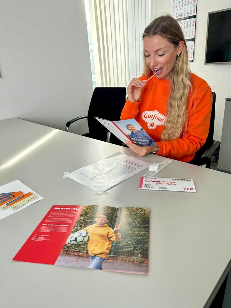 Registrierungsaktion der PFG